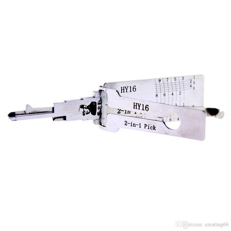 Original Lishi ORIGINAL LISHI Hyundai / HY16 / HYN14 / 2-in-1 / Pick & Decoder AG OLS-HY16-HYN14-AG
